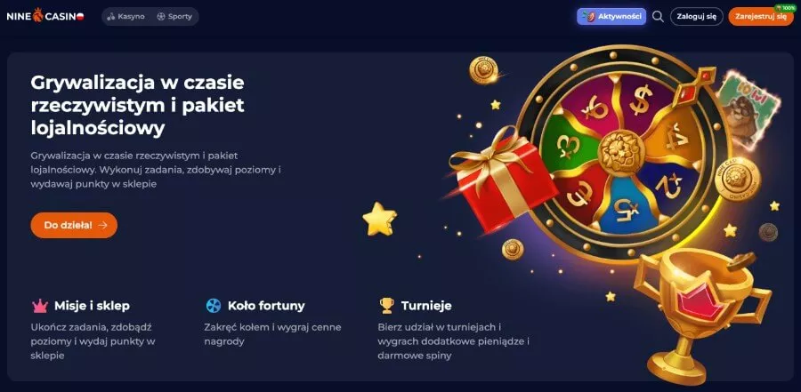 Nine casino bonus bez depozita