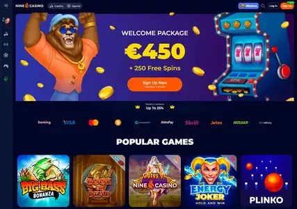 Bonus fără depozit nine casino