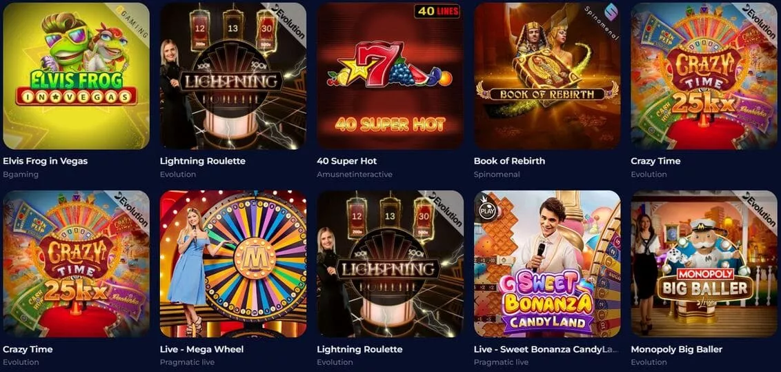 Nine casino android