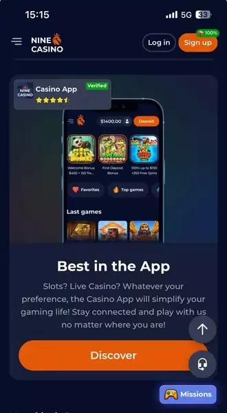 Nine casino бонус без депозит