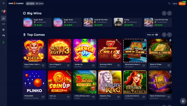 Nine casino bonus bez depozita