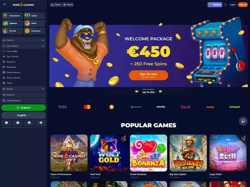 Nine casino android